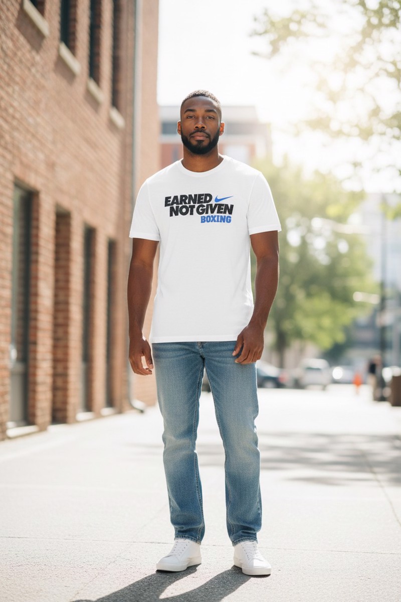 Nike Boxing EARNED Tee - white
